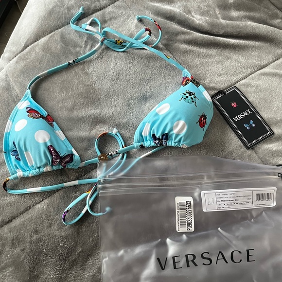Versace Dua Lipa Swimsuit - Picture 4 of 14